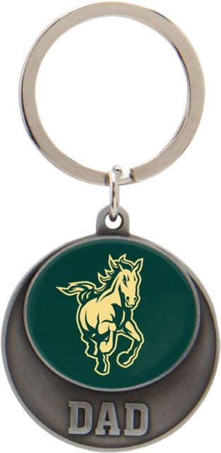 Cal Poly Dad Pewter Keytag