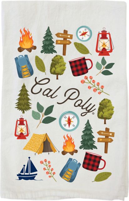 Cal Poly Tea Towel