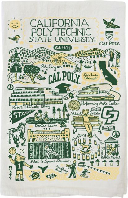 Cal Poly Kitchen Towel