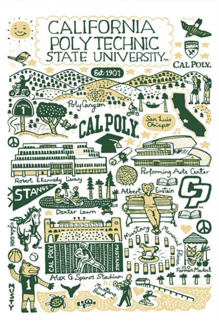 Cal Poly 12x18 Poster