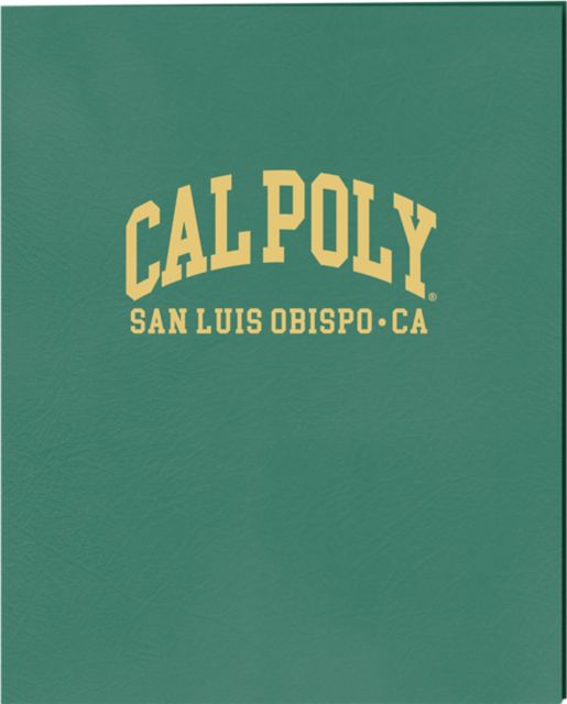 Cal Poly Folder 2 Pocket