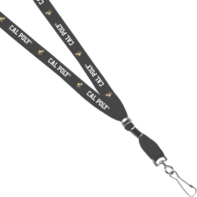 Cal Poly Mustangs 3/8'' Swivel Hook Lanyard