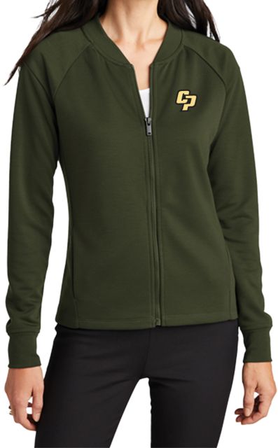 Cal Poly Mercer+Mettle Womens Townsend Green Full Zip Jacket