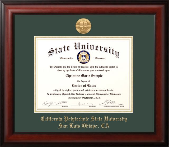 Cal Poly 11x8.5 Diploma Frame