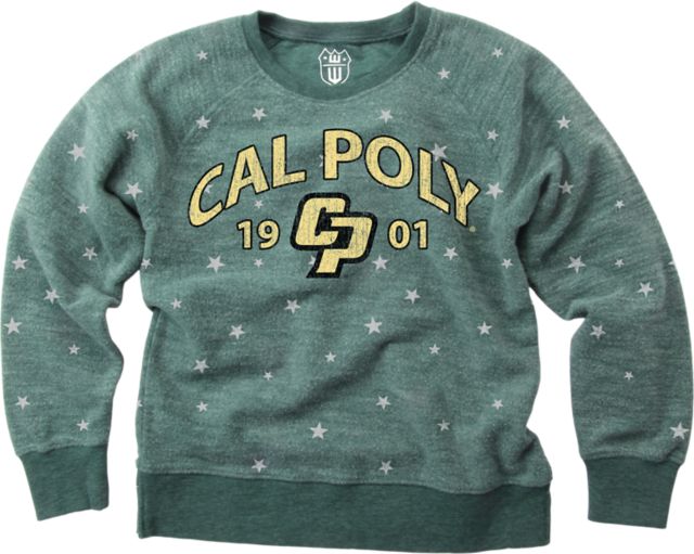 Cal Poly Girl's Star Crewneck