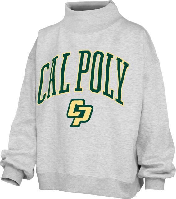 Cal Poly Women's Lingo Mock neck Sweatshirt