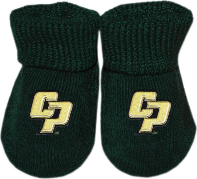 Cal Poly Baby Booties