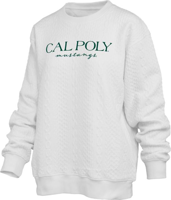 Cal Poly Mustangs Women's Oversized Crewneck Sweatshirt
