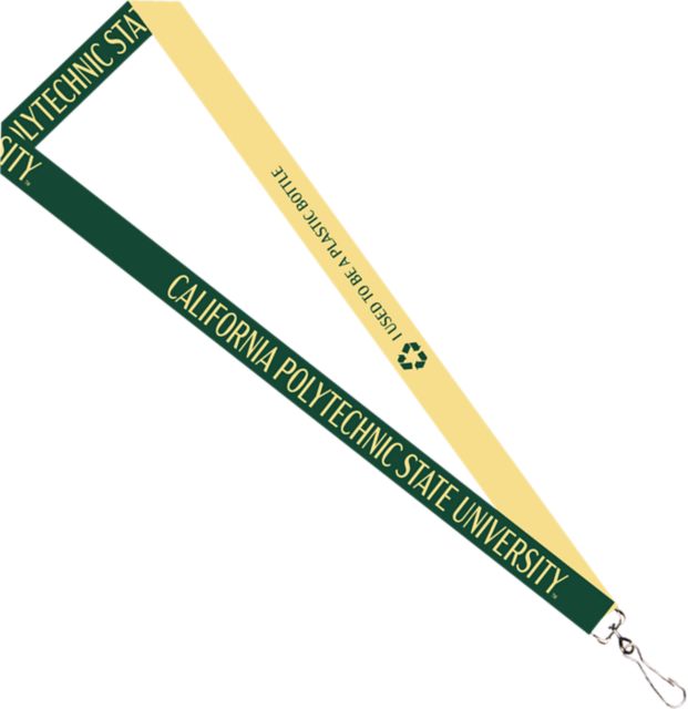 Cal Poly Recycled Lanyard