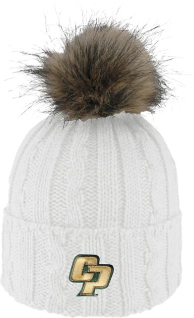 Cal Poly Women's Fur Pom Beanie