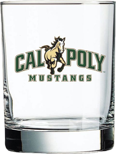 Cal Poly Double Old Fashioned 14 oz. Glass