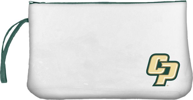 Cal Poly Clear Wristlet