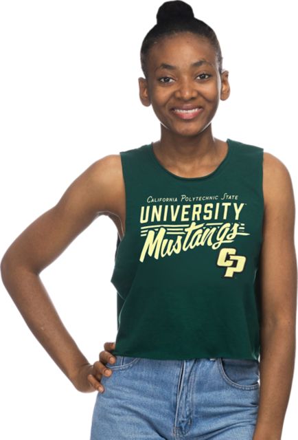 Cal Poly Women's Mustangs Muscle Tank Top