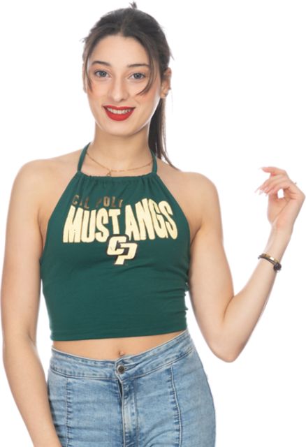 Cal Poly Women's Mustangs Halter Top