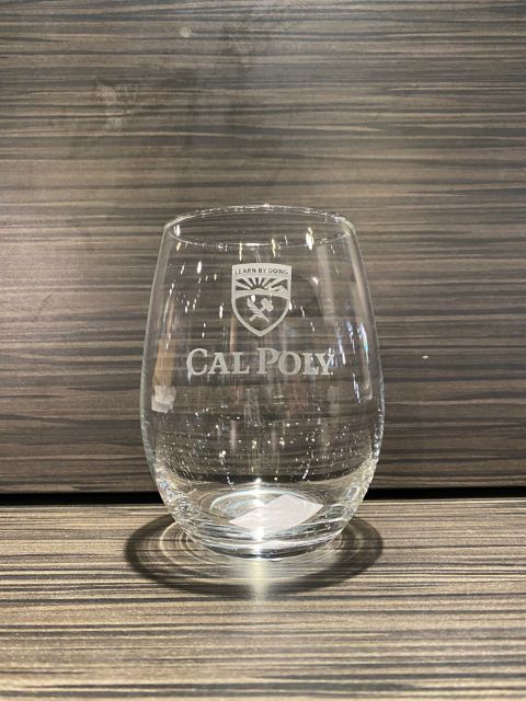 Cal Poly 21 oz. Wine Glass