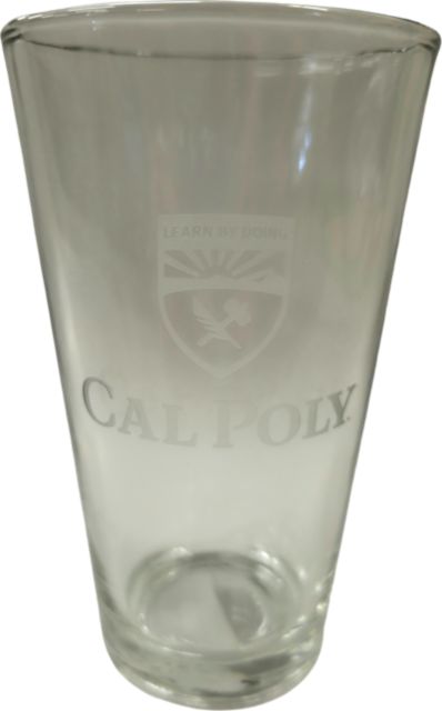 Cal Poly 16 oz. Mixing Glass