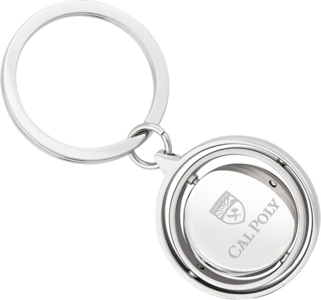 Cal Poly Gimball Keychain