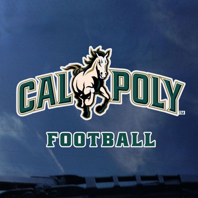 Cal Poly Football Decal