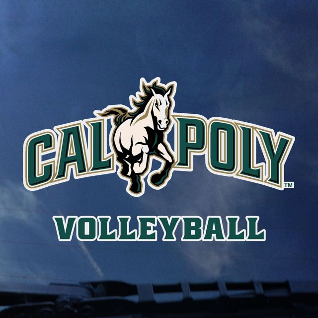 Cal Poly Volleyball Decal