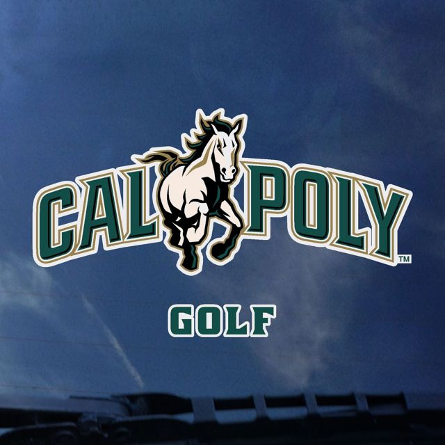 Cal Poly Golf Decal