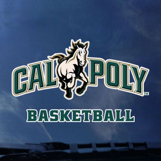 Cal Poly Basketball Decal