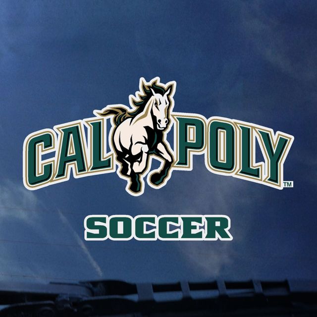 Cal Poly Soccer Decal