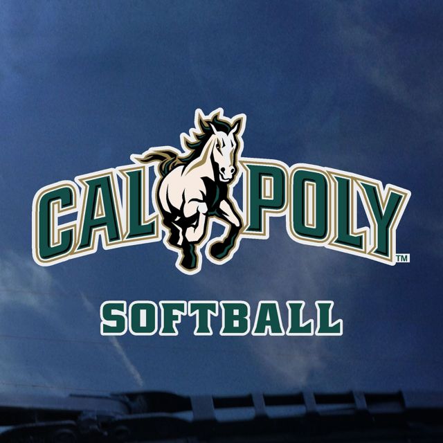 Cal Poly Softball Decal