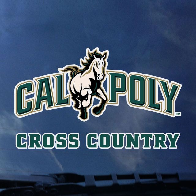 Cal Poly Cross Country Decal