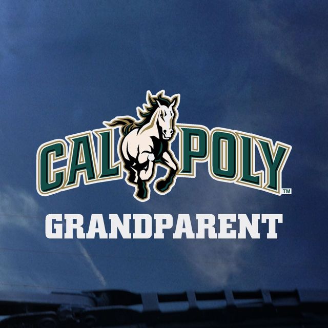 Cal Poly Grandparent Decal