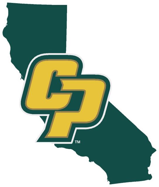 Cal Poly Mustangs State Decal