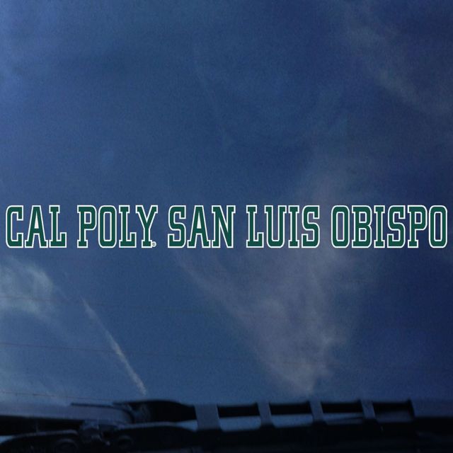 Cal Poly Strip Decal
