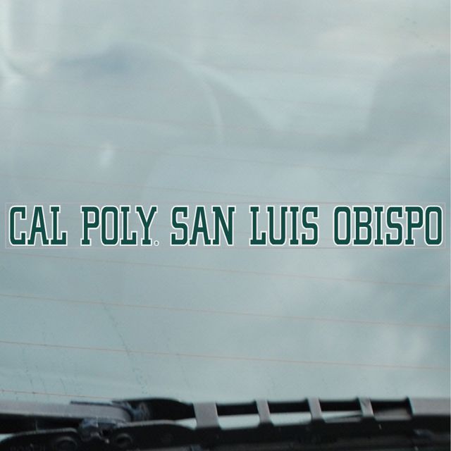 Cal Poly Strip Decal