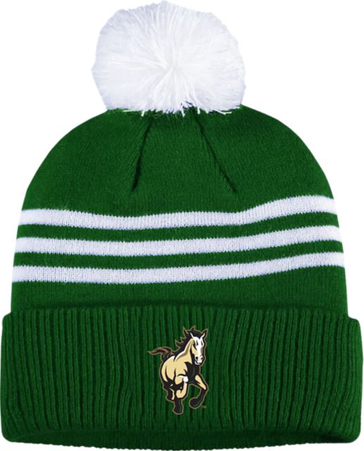 Cal Poly Mustangs Cuffed Pom Beanie
