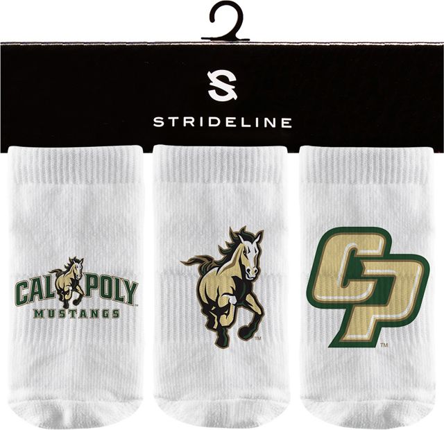 Cal Poly Baby Socks