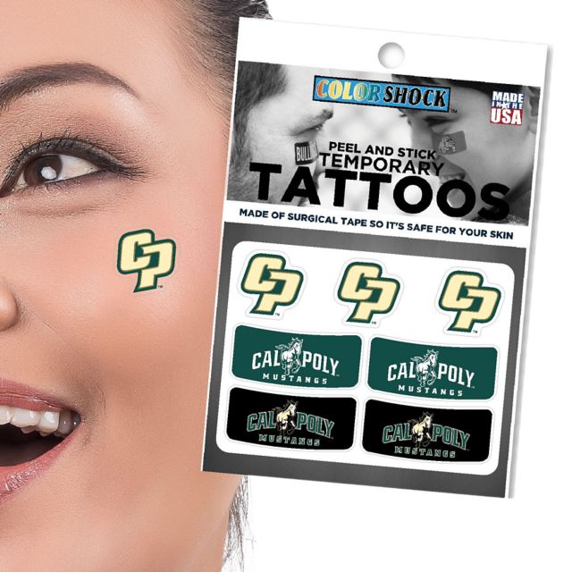 Cal Poly Helmet Body Decals