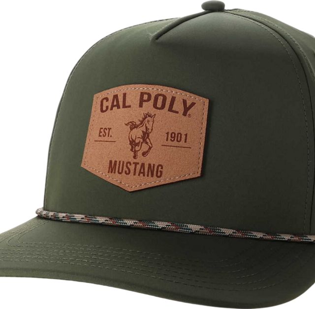 Cal Poly Mustangs Adjustable Rope Cap
