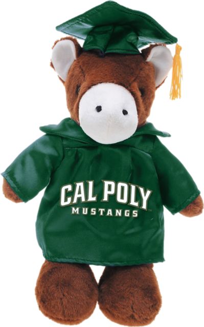 Cal Poly Mustangs Graduation Plush
