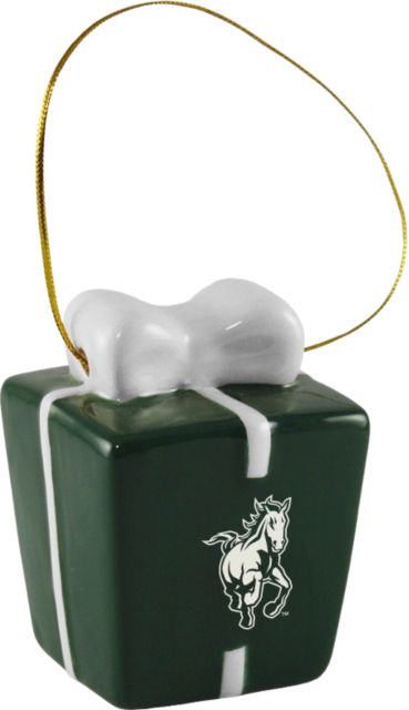 Cal Poly Mustangs Present Ornament