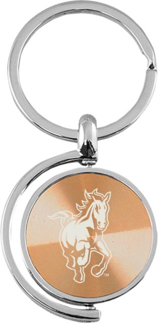 Cal Poly Mustangs Spinner Keychain
