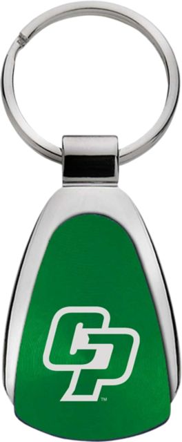 Cal Poly Teardrop Key Tag