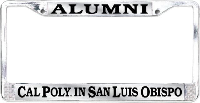 Cal Poly Alumni License Plate Frame