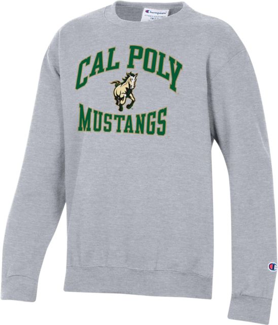 Cal Poly Mustangs Youth Crewneck Sweatshirt