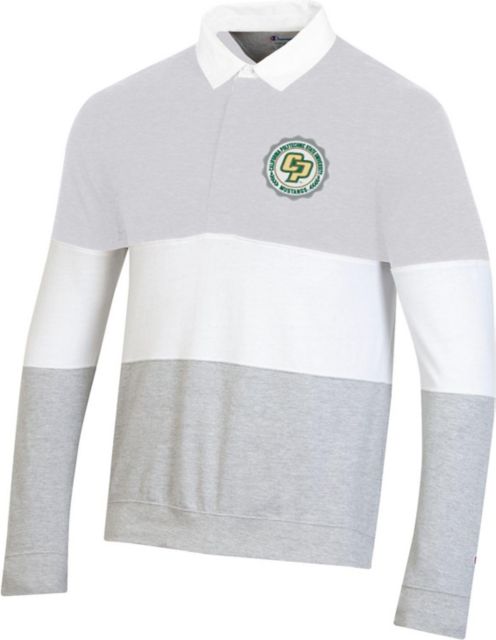 Cal Poly Mustangs Collared Long Sleeve T-Shirt
