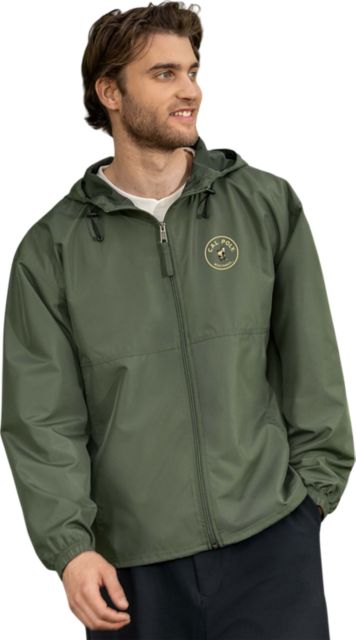 Cal Poly Mustangs Full Zip Windbreaker