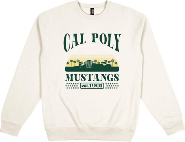 Cal Poly Heavy Weight Crewneck Sweatshirt - ONLINE ONLY