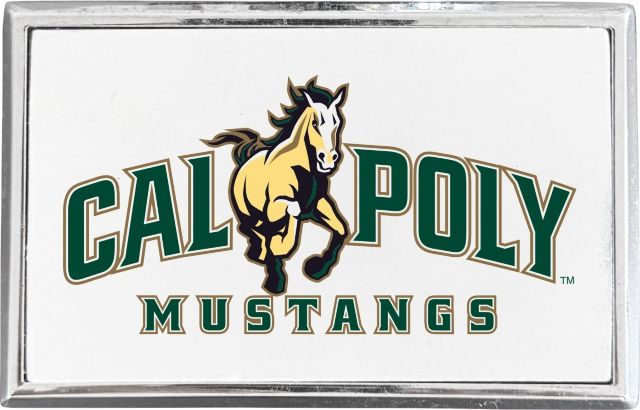 Cal Poly Rectangle Adhesive Emblem