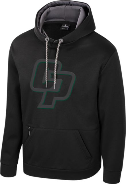 Cal Poly Mustangs Black Out Hooded Sweatshirt