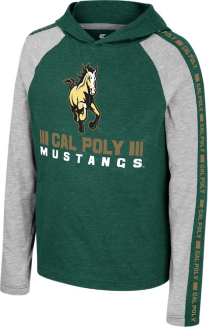 Cal Poly Youth Long Sleeve T-Shirt: Hooded Cal Boy\'s Poly