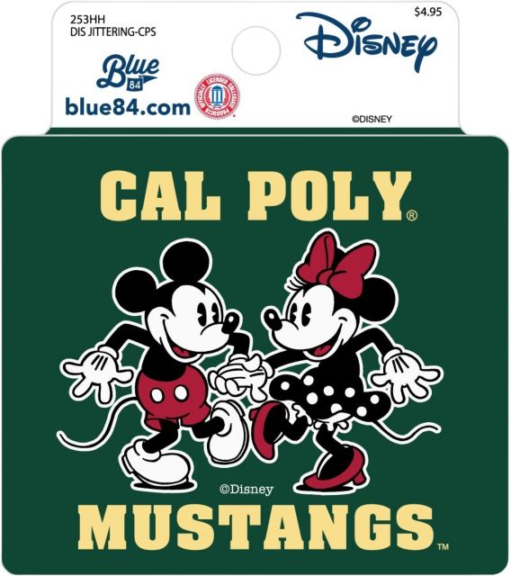 Cal Poly Mustangs Full Size Sticker
