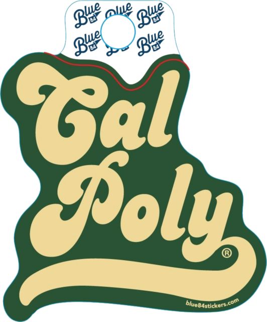 Cal Poly Full-Size Sticker